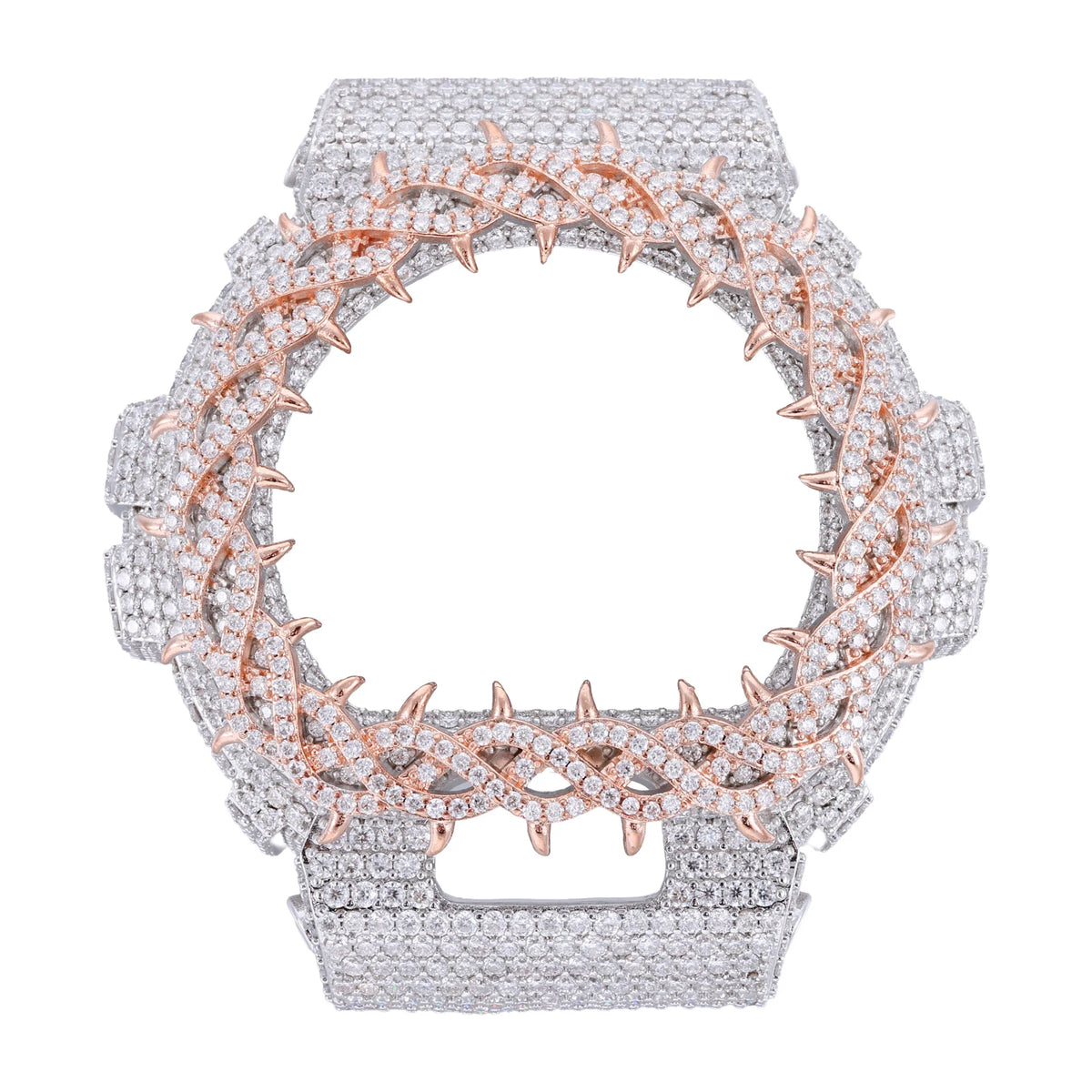 Iced Out Thorn Watch Bezel, image 10