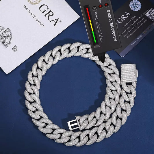Iced Out Miami Cuban Link Chain for Men, image 10