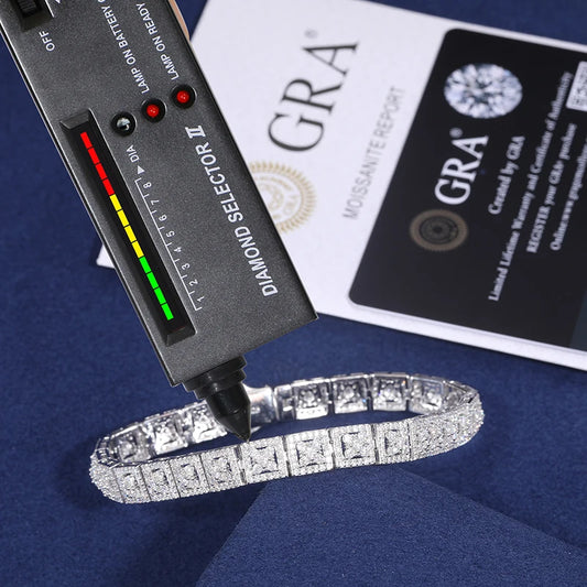 Iced Out Tennis Bracelet for Men, image 5