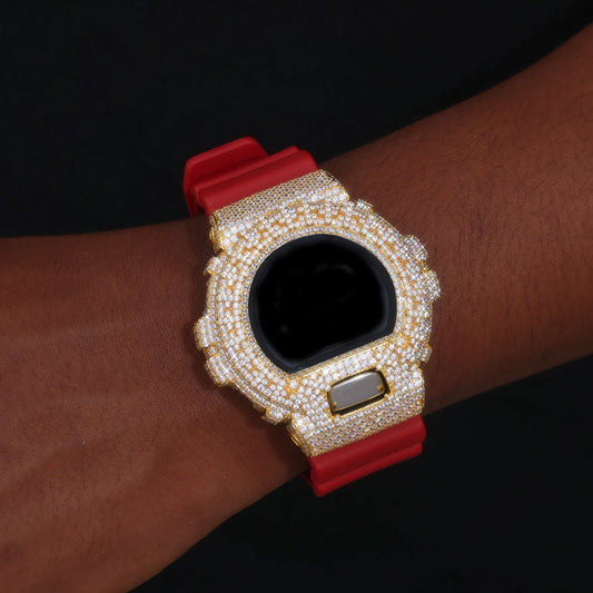 Iced Out Cross Watch Bezel, image 6