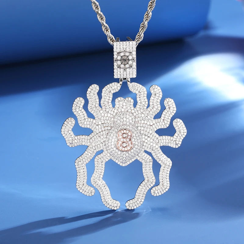 Iced Out Pendant Necklace for Men, image 7
