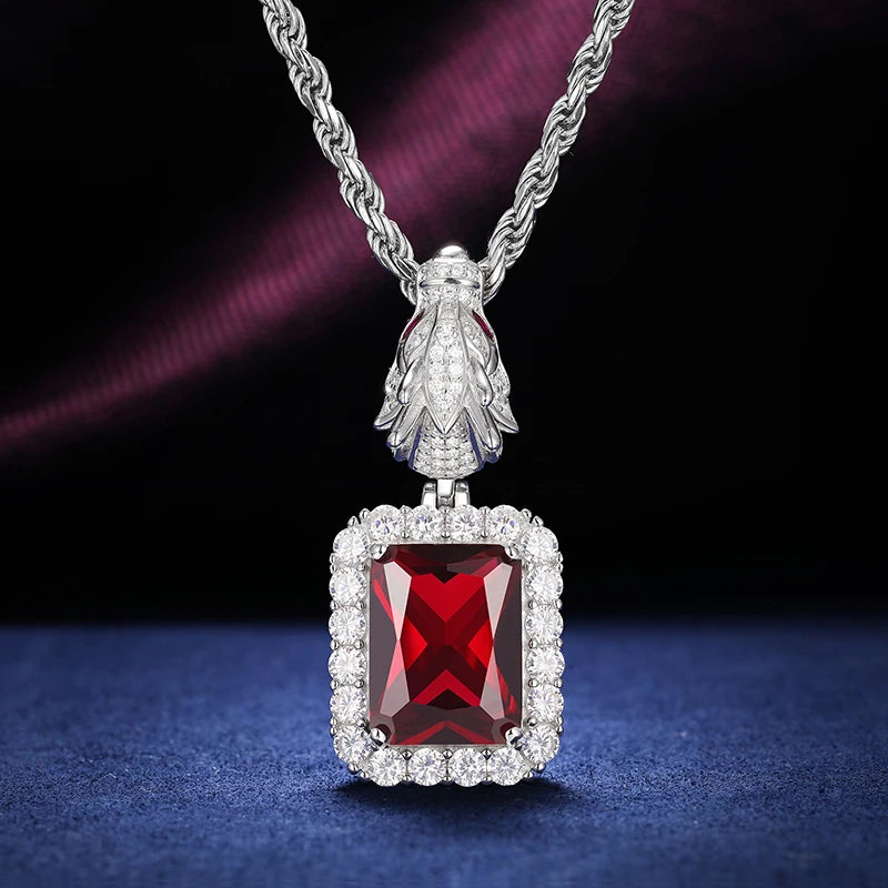Iced Out Pendant Necklace for Men, image 16