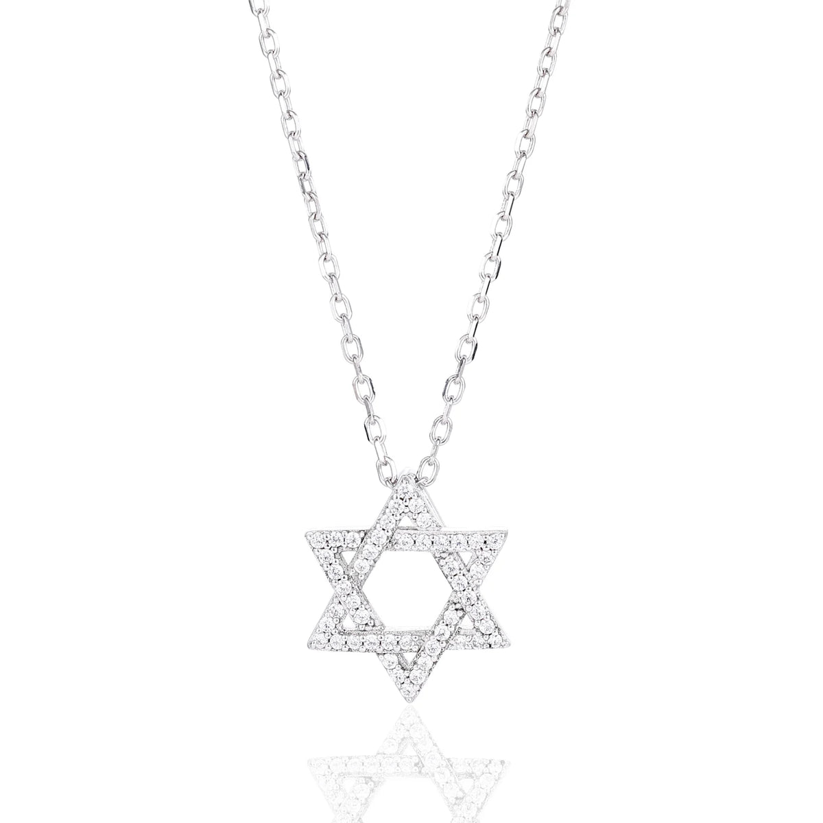 Moissanite Star Pendant Necklace, image 2