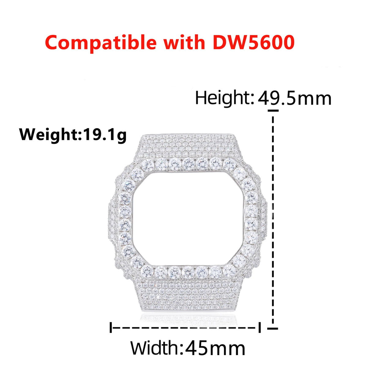 Iced Out Thorn Watch Case, image 13