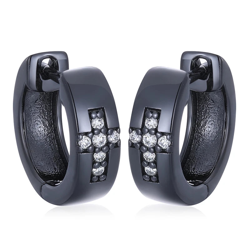 Moissanite Earrings for Men, image 8