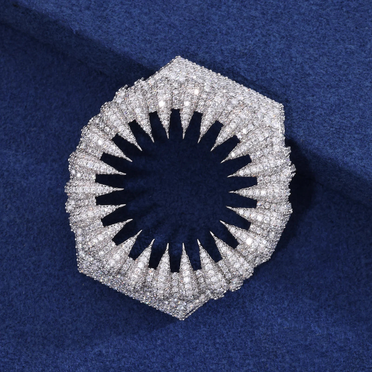Iced Out Claw Watch Bezel, image 6