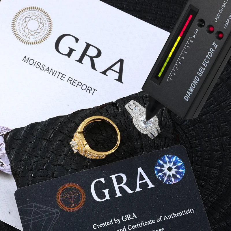 Moissanite Watch-Style Ring, image 4
