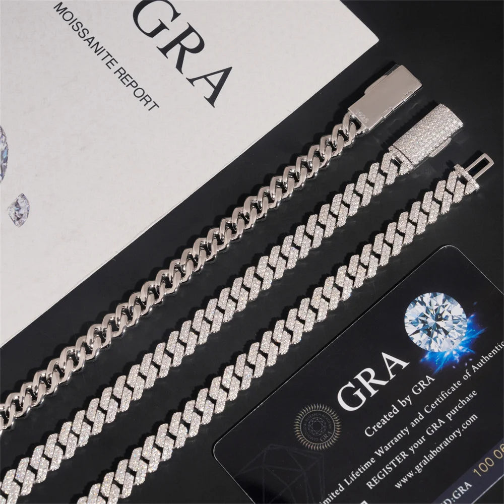 8mm Iced Out Cuban Link Chain for Men, image 5