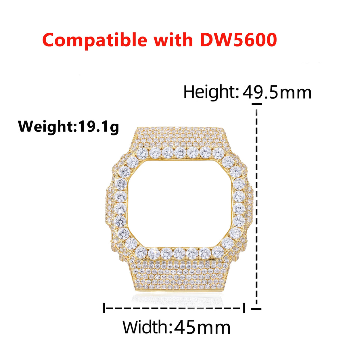 Iced Out Thorn Watch Case, image 11