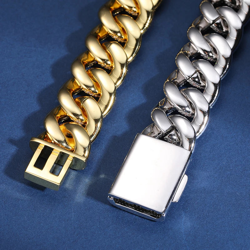 Iced Out Miami Cuban Link Chain for Men, image 6