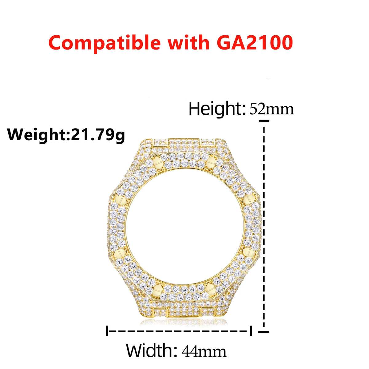 Iced Out Thorn Watch Case, image 18