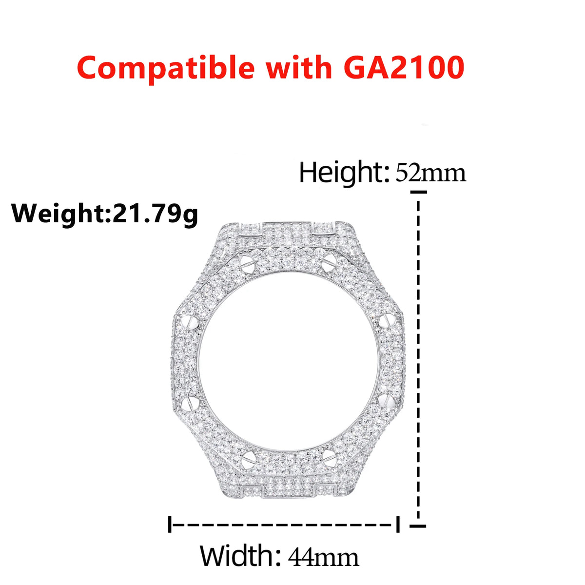 Iced Out Thorn Watch Case, image 14