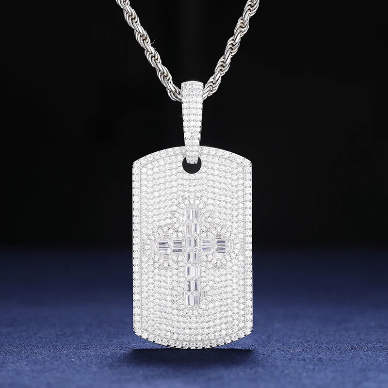 Iced Out Pendant Necklace for Men, image 15
