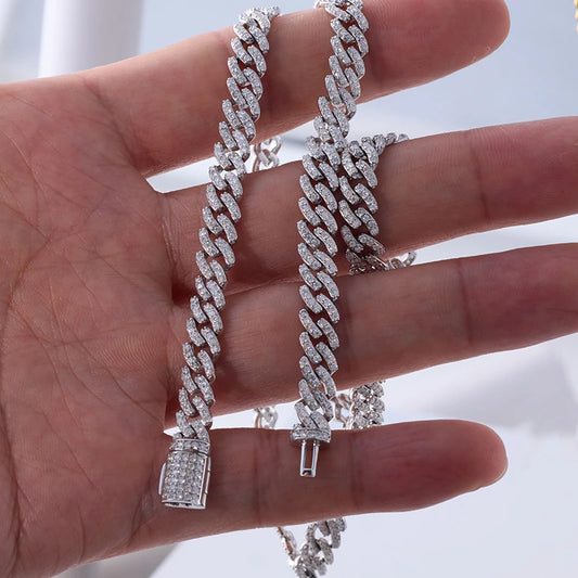 6mm Moissanite Cuban Link Bracelet, image 6