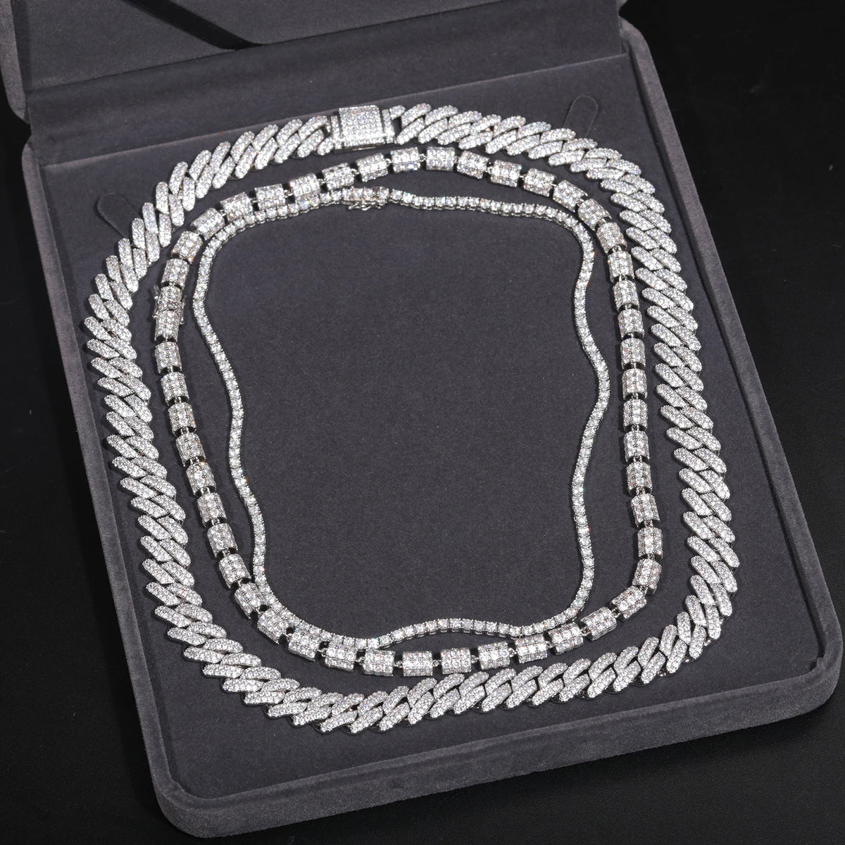 Moissanite Chain for Men, image 3