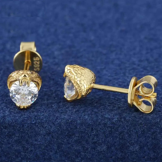 4mm Iced Out Moissanite Stud Earrings for Men, image 3