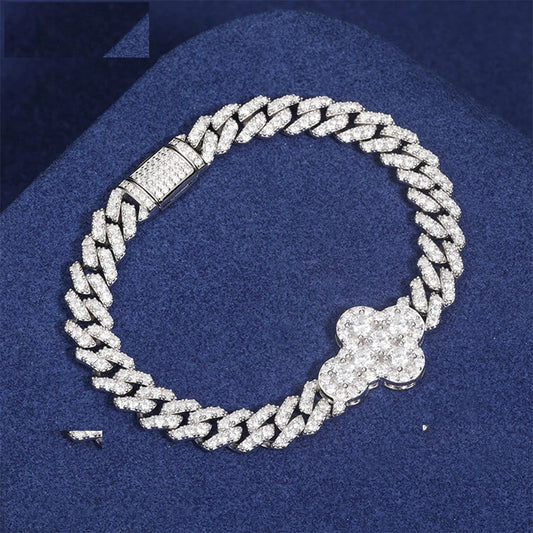 Iced Out Cuban Link Bracelet for Men