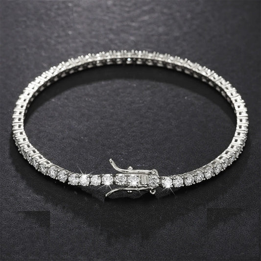 2mm to 8mm Moissanite Tennis Bracelet, image 2