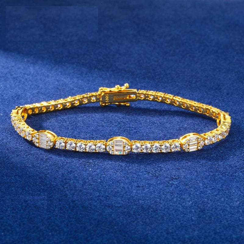 3mm Oval Cut Tennis Bracelet