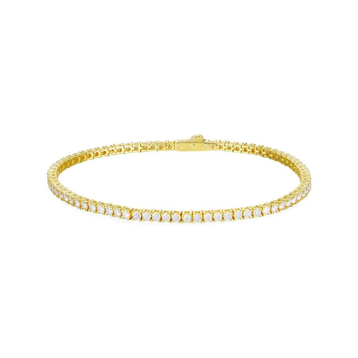 2mm Moissanite Tennis Bracelet
