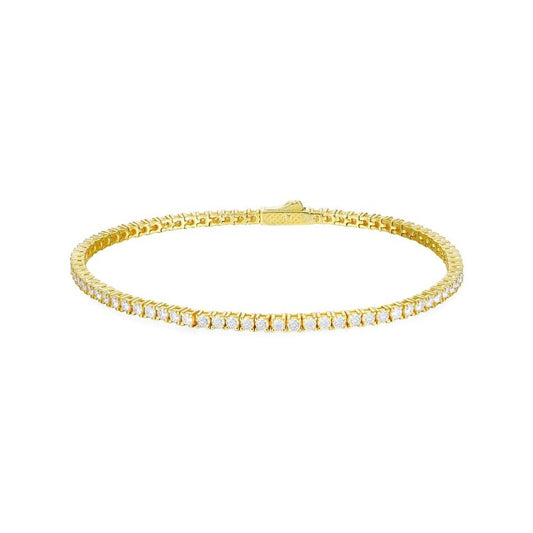 2mm Moissanite Tennis Bracelet