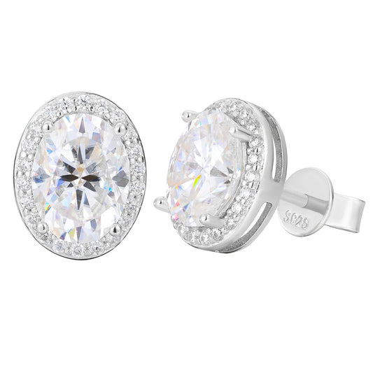 Moissanite Stud Earrings