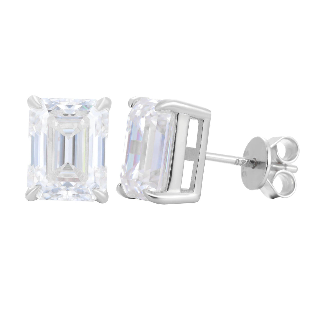 Moissanite Stud Earrings, image 7