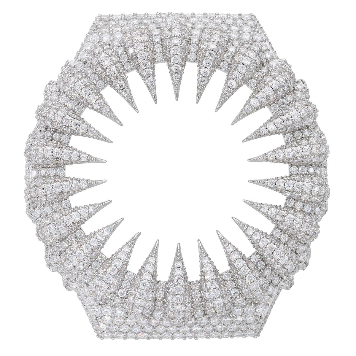 Iced Out Claw Watch Bezel