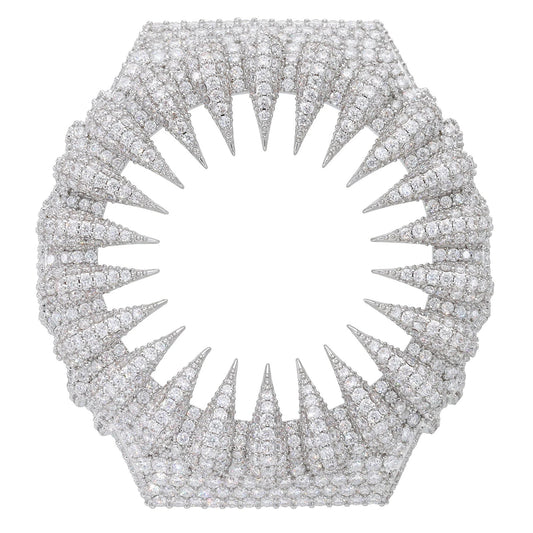 Iced Out Claw Watch Bezel