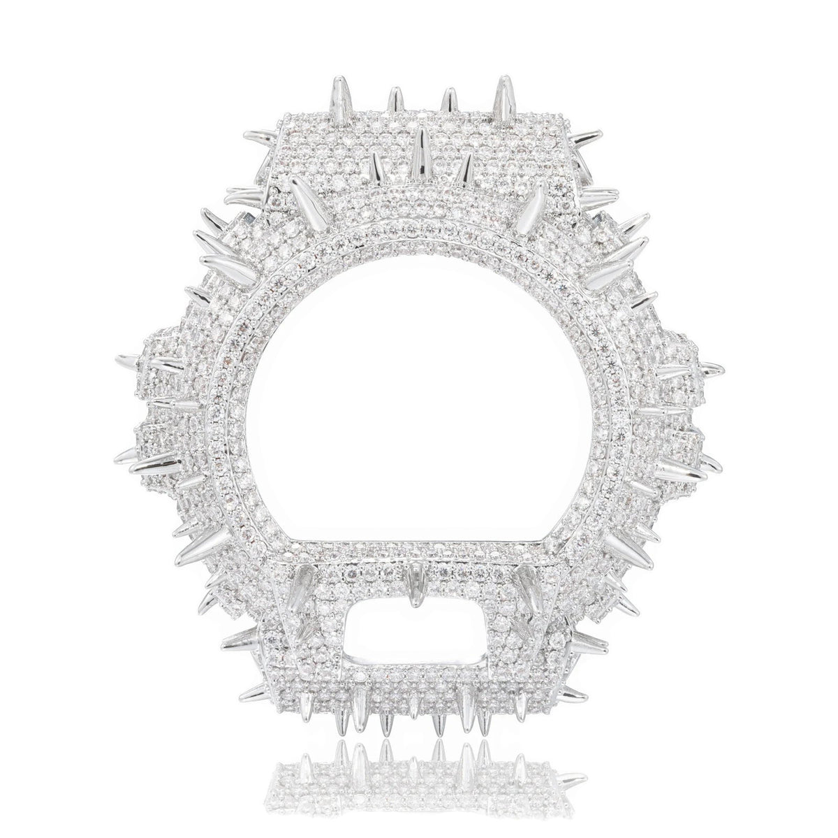 Iced Out Spiked Watch Case