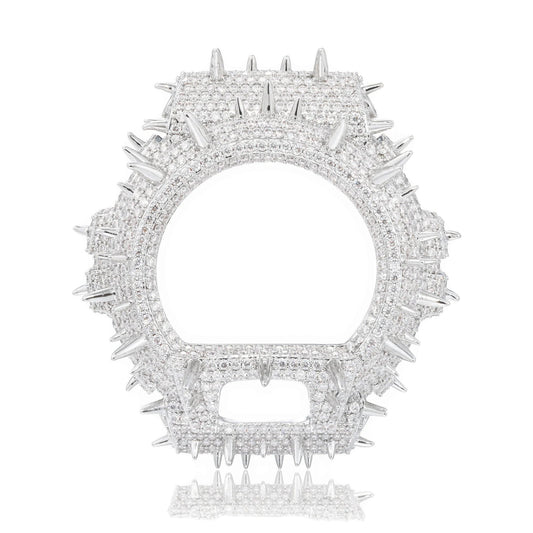 Iced Out Spiked Watch Case