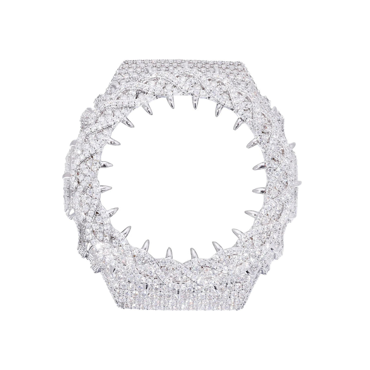 Iced Out Thorn Watch Bezel
