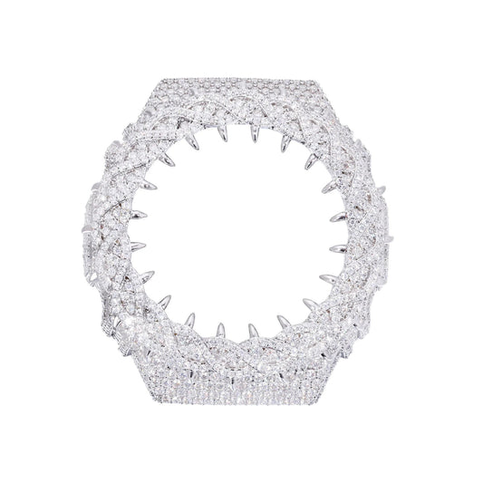 Iced Out Thorn Watch Bezel