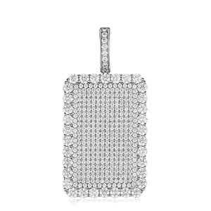 Iced Out Moissanite Jesus Pendant Necklace for Men