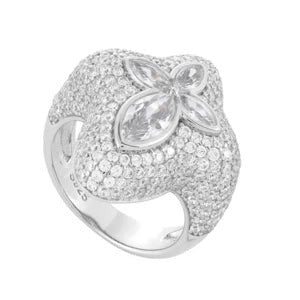 Iced Out Pave Statement Ring for Men