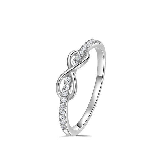 Moissanite Bow Ring, image 2