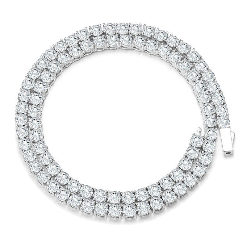 Moissanite Tennis Necklace