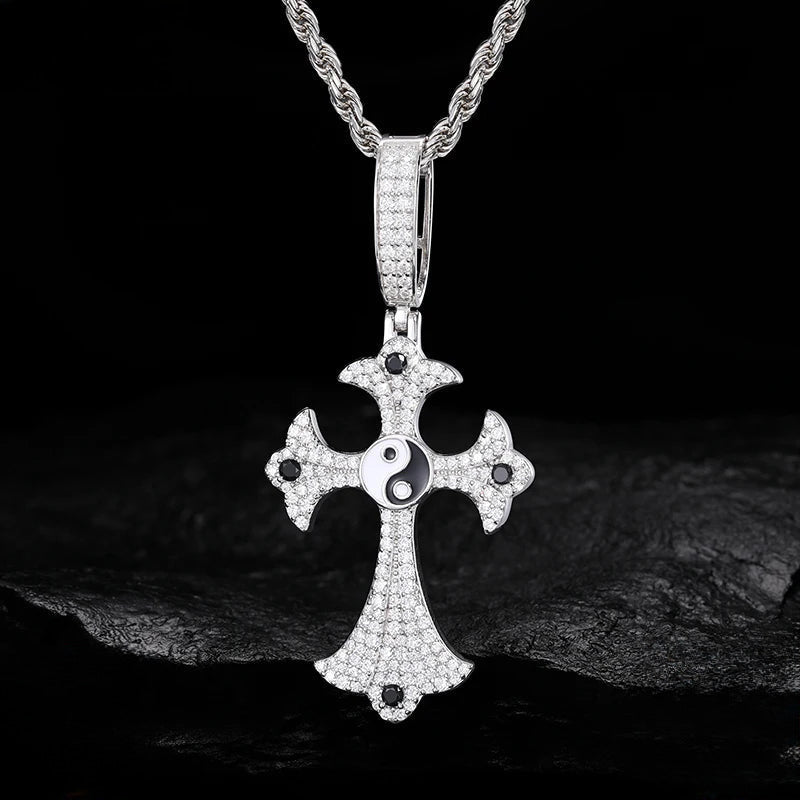 Gothic Cross Pendant Necklace