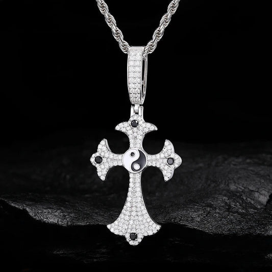 Gothic Cross Pendant Necklace