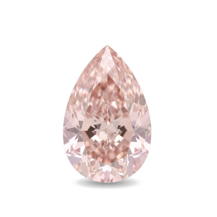 2.45 Carat Fancy Intense Pink VS1 Pear Lab-Grown Diamond - IGI Certified