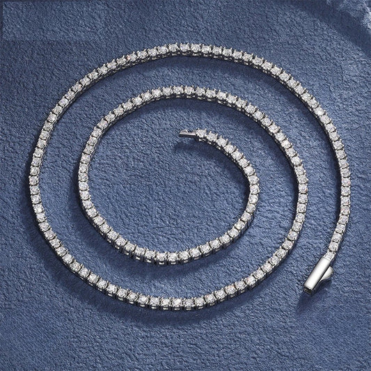 2mm Moissanite Tennis Necklace or Bracelet, image 2