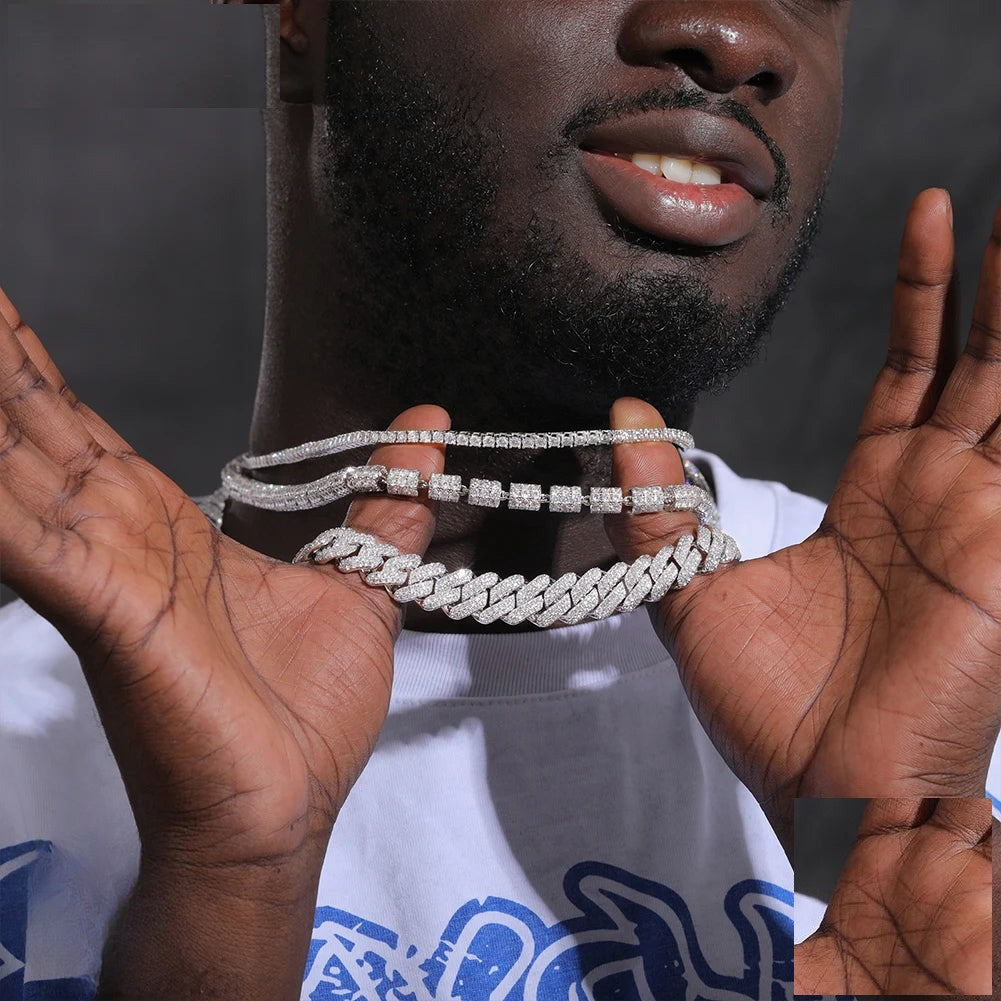 Moissanite Chain for Men