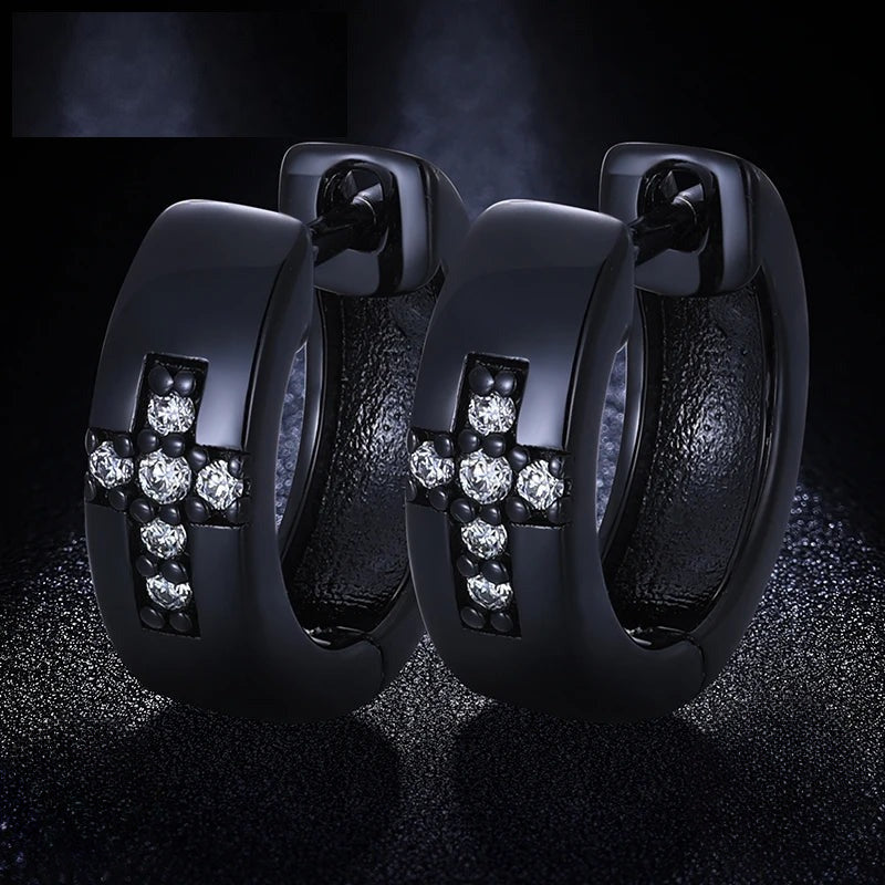 Moissanite Earrings for Men