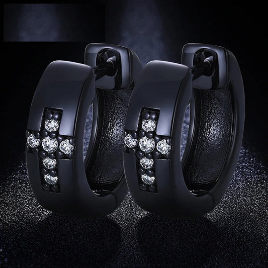 Moissanite Earrings for Men