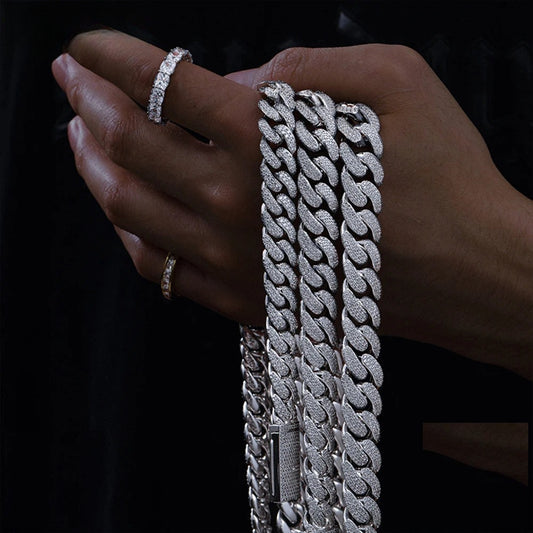 Miami Cuban Link Necklace or Bracelet for Men