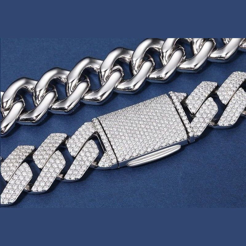 Iced Out Cuban Link Chain for Men