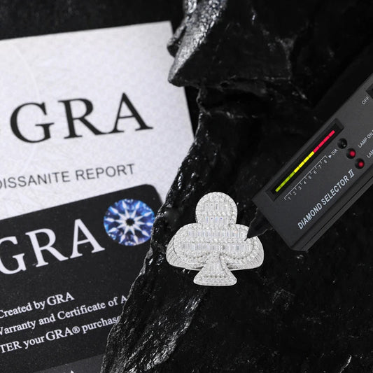 Iced Out Club Suit Ring for Men, image 3