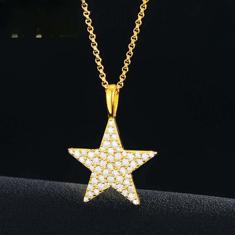 Moissanite Pendant Necklace, image 3