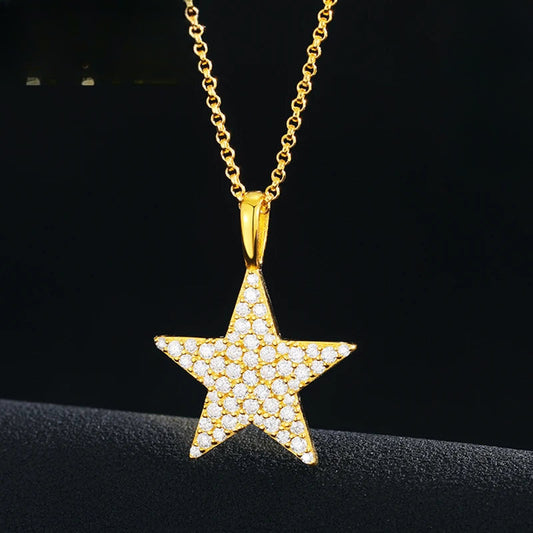 Moissanite Pendant Necklace, image 3