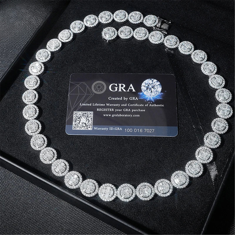 13mm Iced Out Round Link Chain for Men, image 2